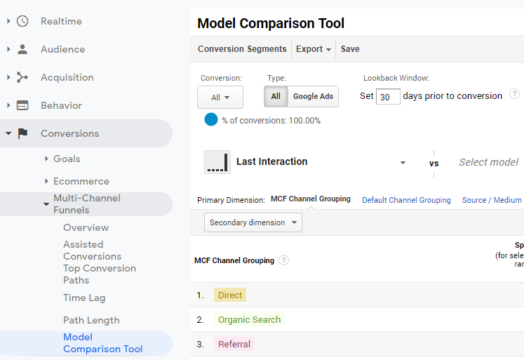 Model Comparison Tool