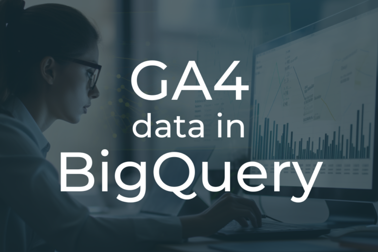 GA4 data in BigQuery